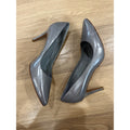 Elie Tahari Classic Pointed-Toe High Heel Pumps in Gray Size 9.5