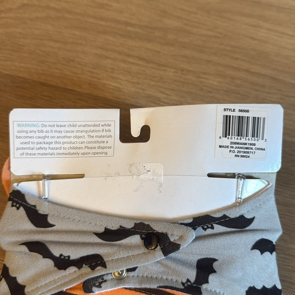 Hudson Baby Halloween Themed Bib and Sock Set NEW!!