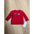 Nike Red Long Sleeve Kids' Swoosh Tee Size 12 Months NEW!