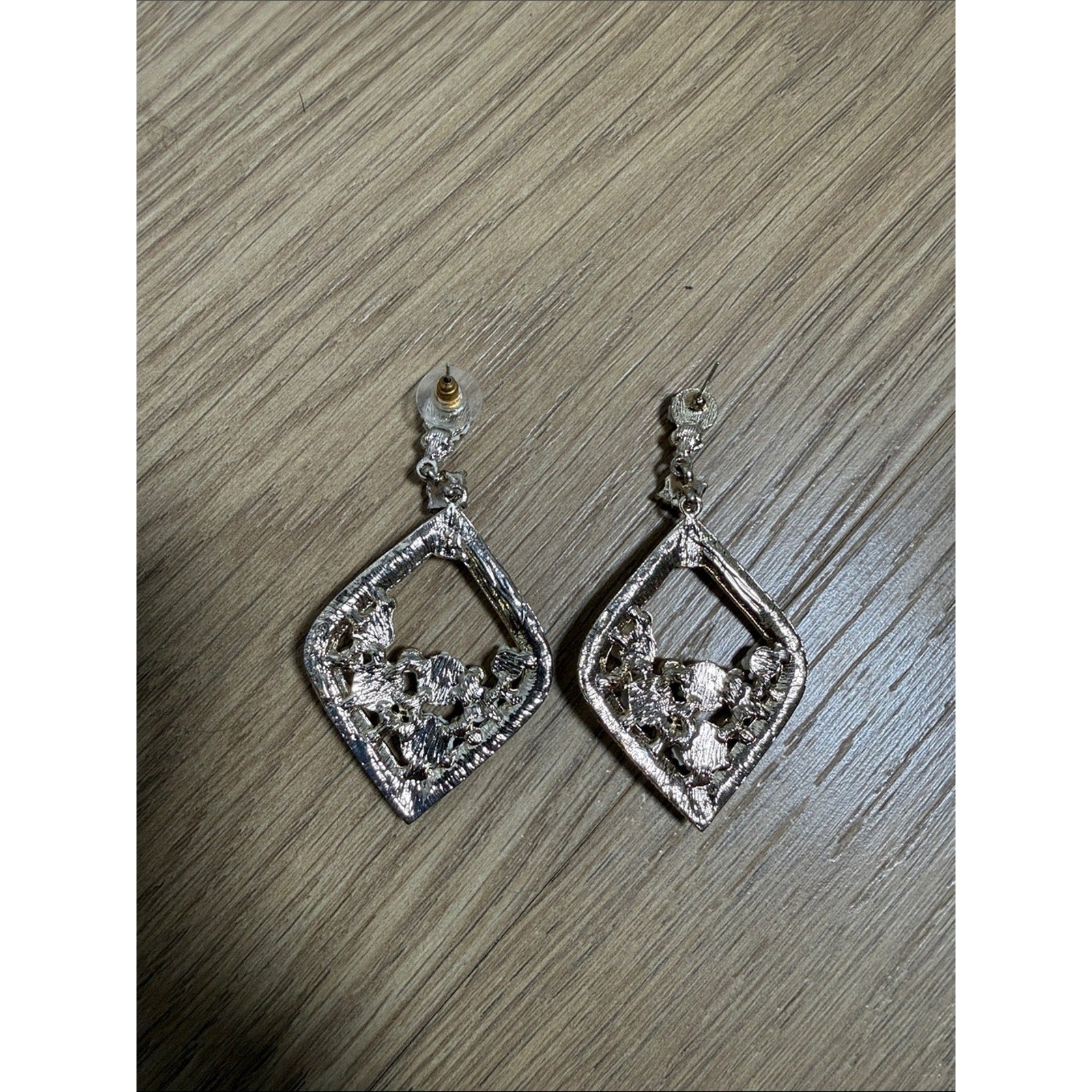 Delicate Floral Drop Earrings - Cream & Yellow