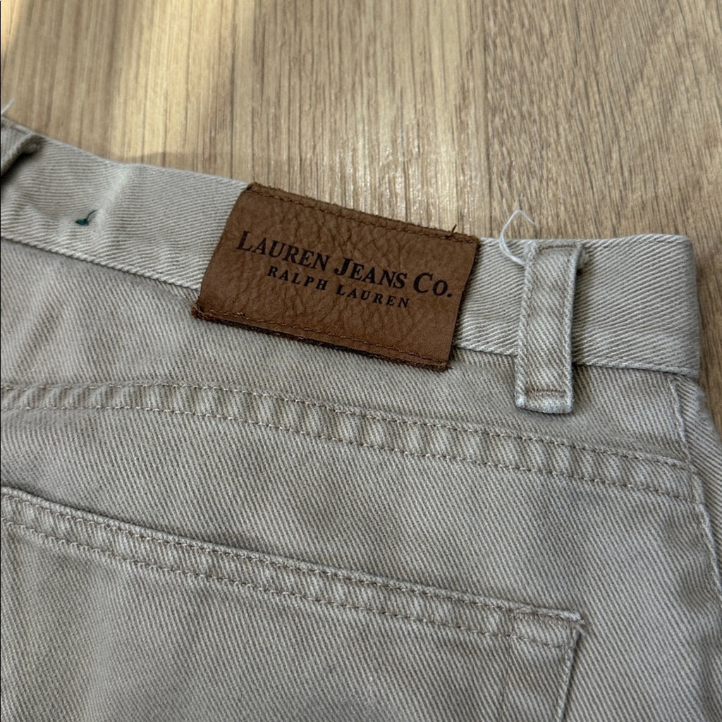 Lauren Ralph Lauren Beige Vintage Jeans Size 14