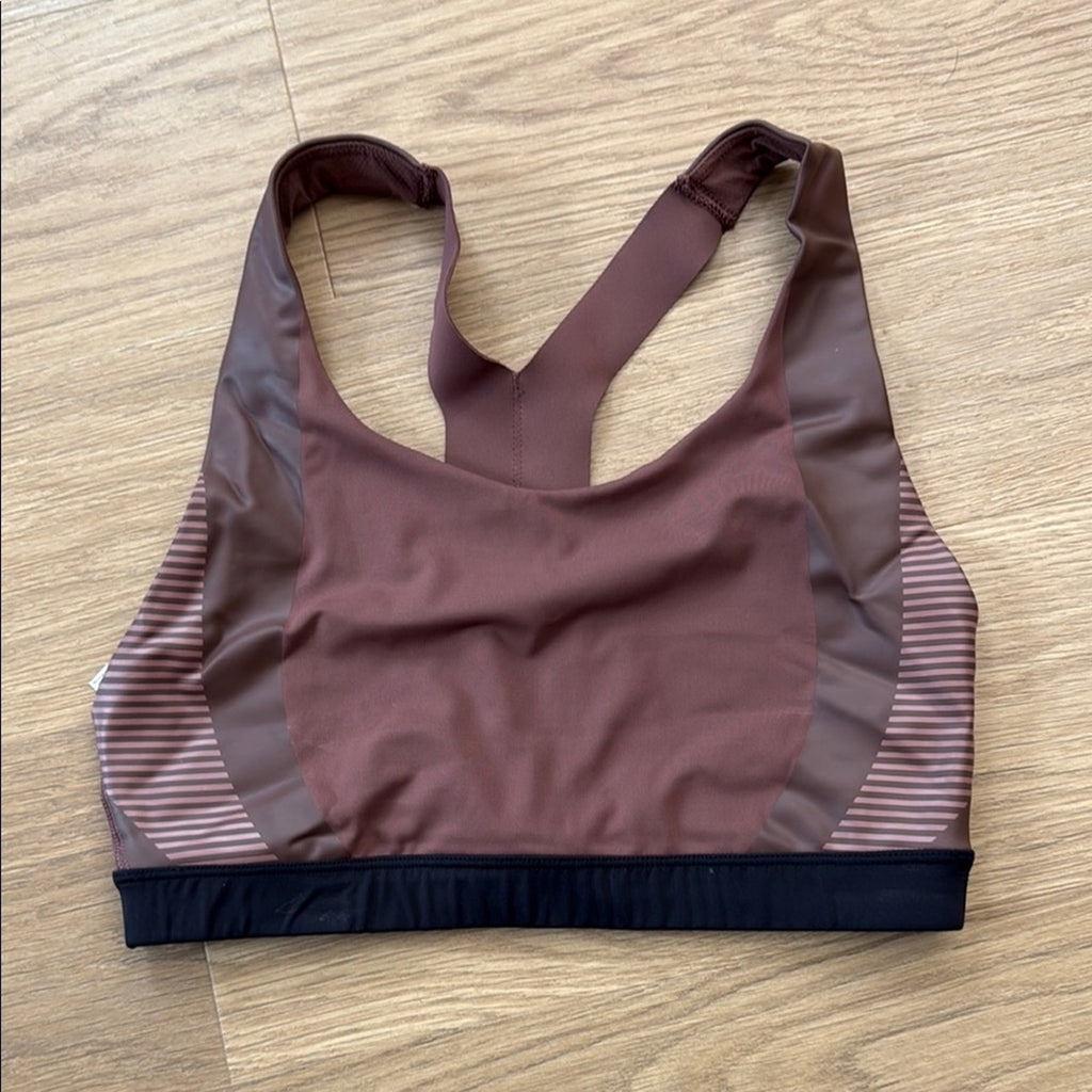 Athleta x Allyson Fenix Women's Burgundy Sports Bra Size Medium