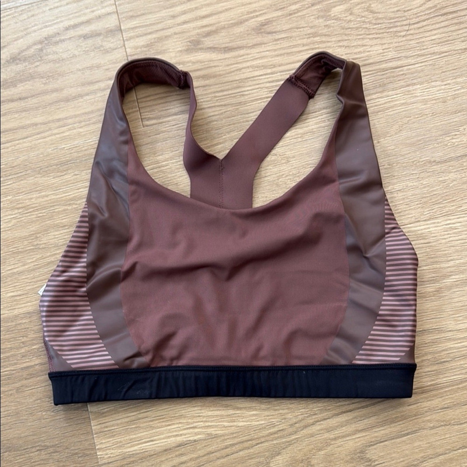 Athleta x Allyson Fenix Women's Burgundy Sports Bra Size Medium