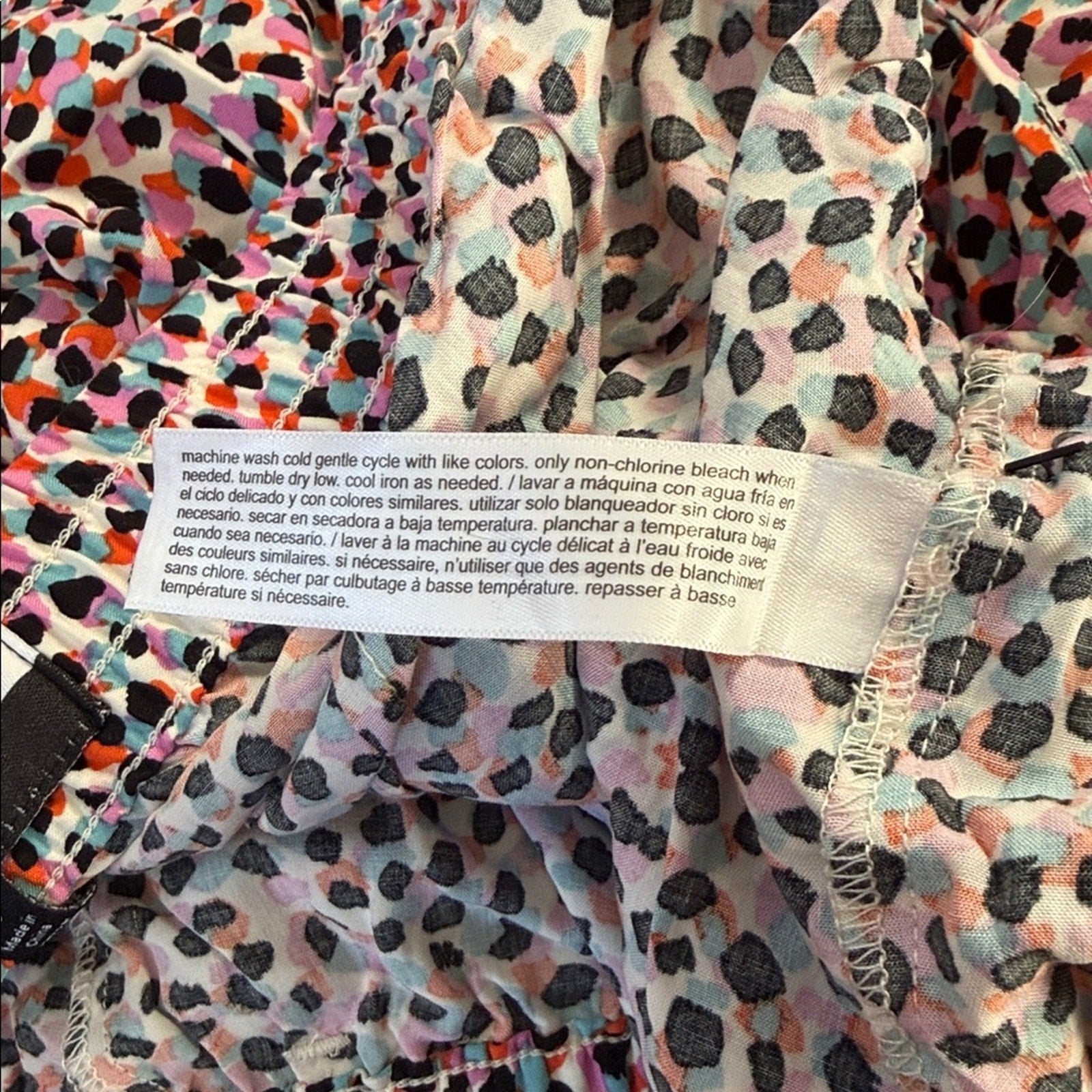 Eloquii Elements Multicolored Polka Dot Pull On Shorts Size 18 NWT!
