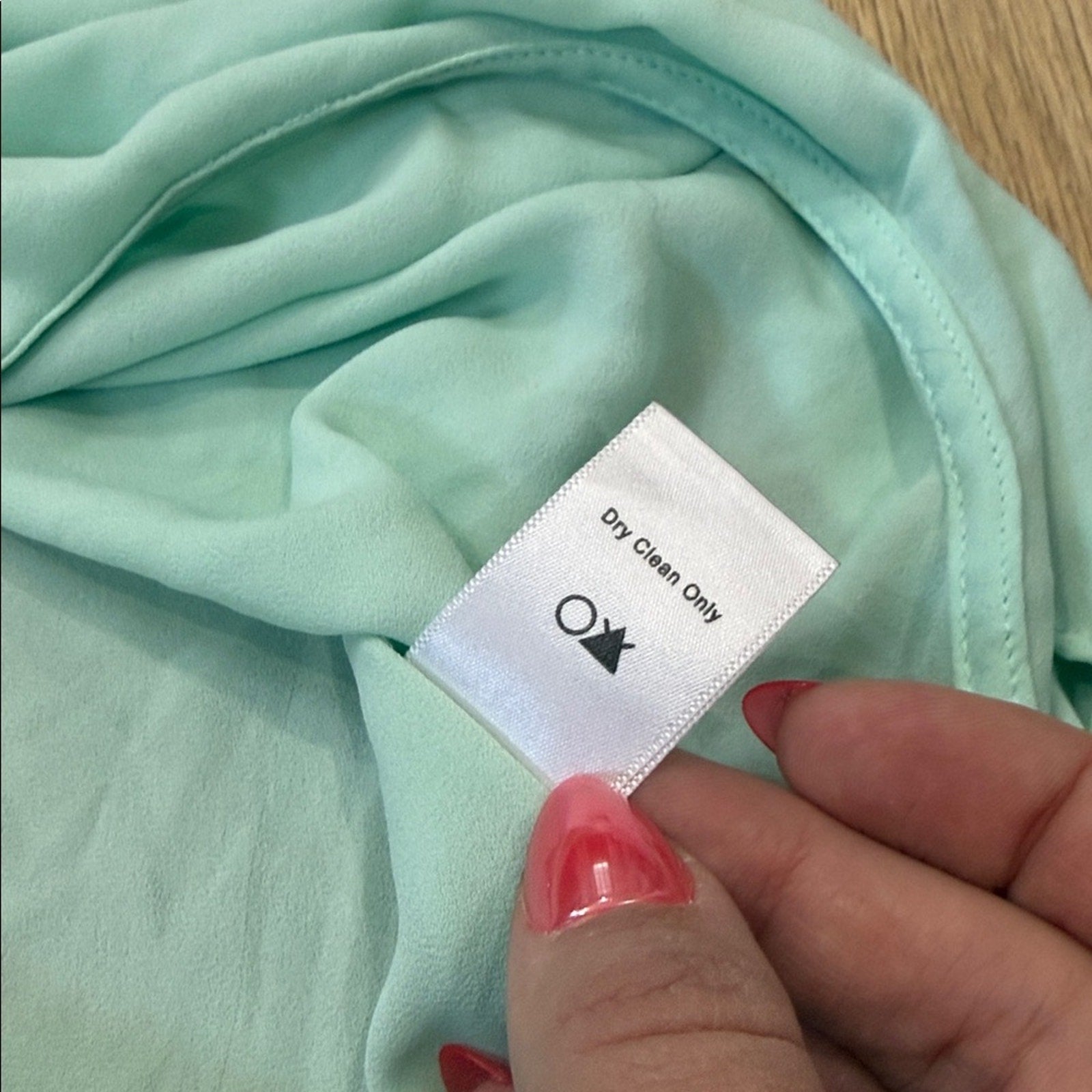 ASTR Elegant Mint Halter Top Ruffle Detail Size Medium