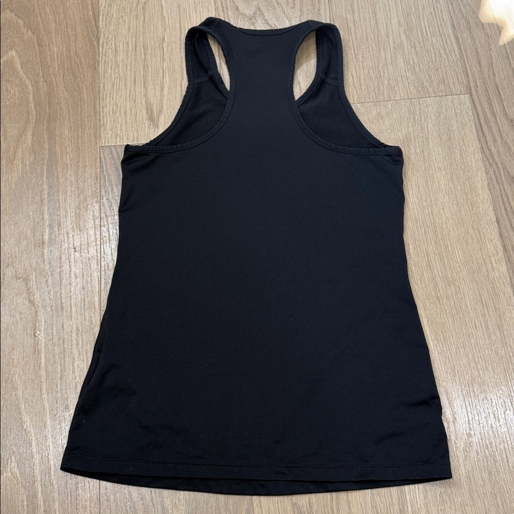 Nike Dri Fit Women's Black and White Athletic Tank Top Size Medium