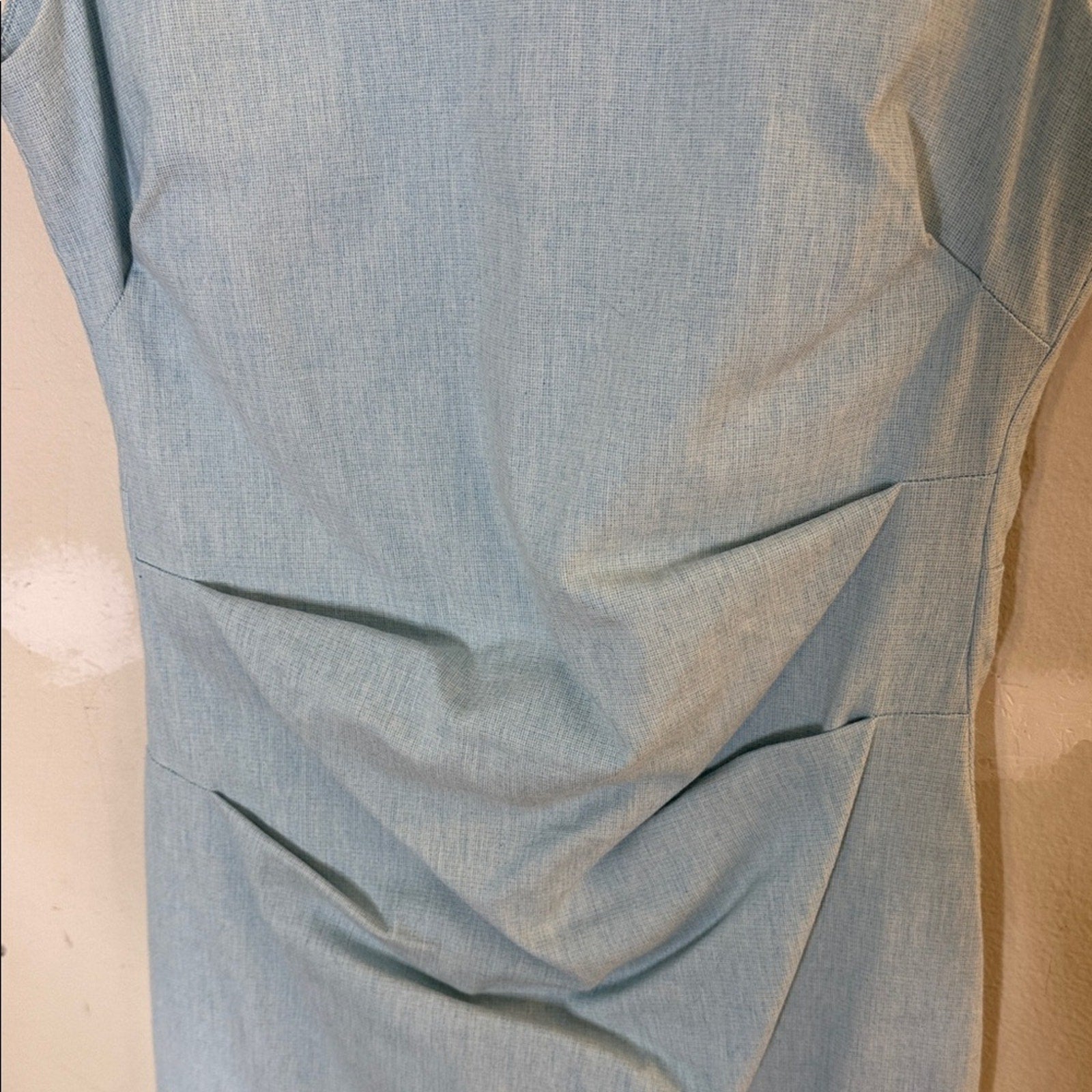 Sara Campbell Blue Sleeveless Cocktail Dress Size 4