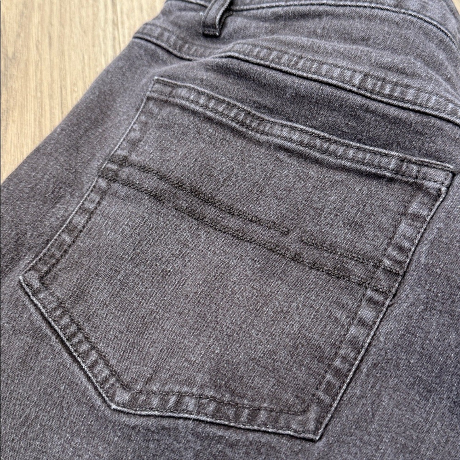 J. Jill Taupe Flare / Boot Cut Denim Jeans Size 14