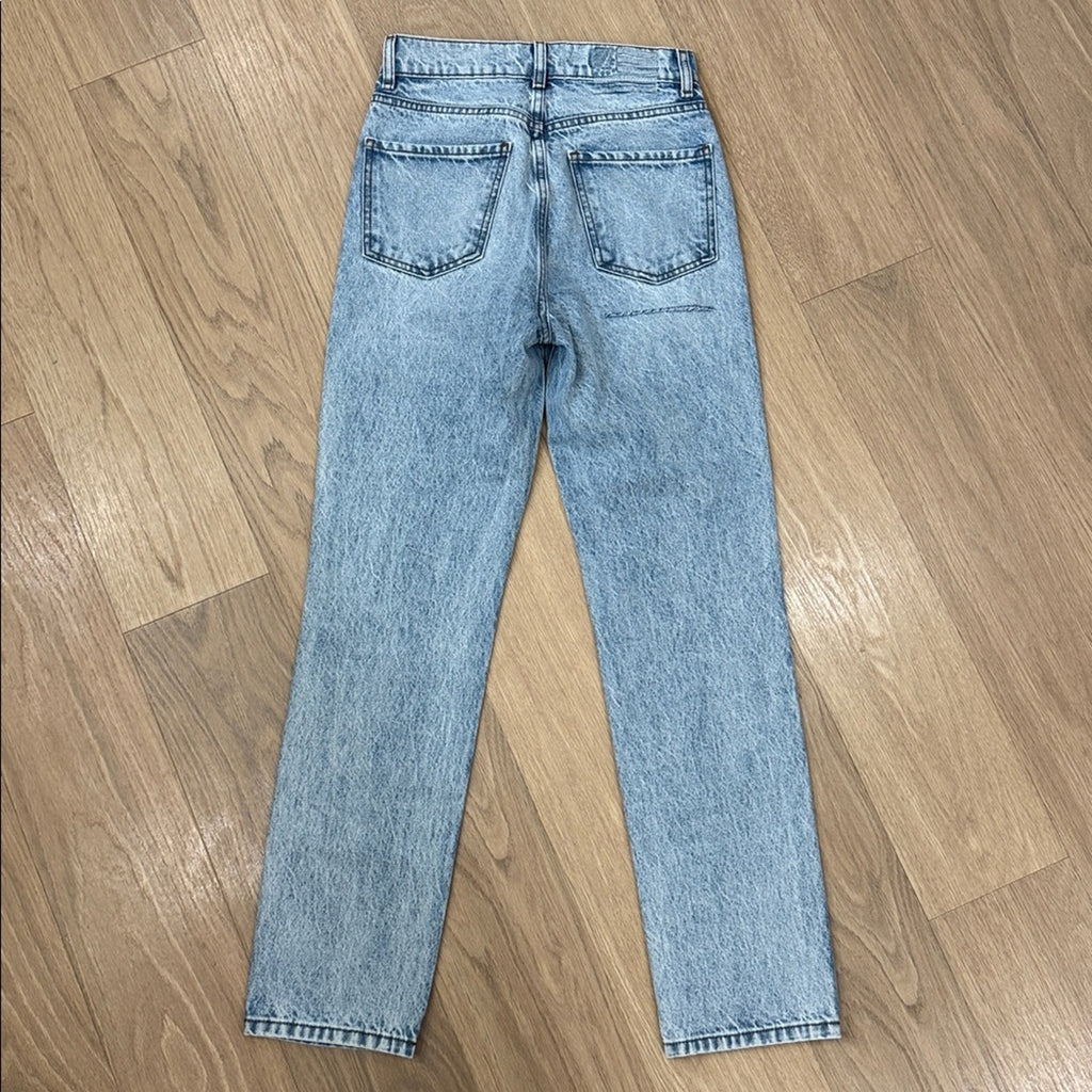 REVICE Ex Boyfriend Player One Wash Distressed Denim Jeans Size 25 NEW!