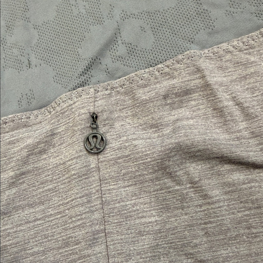 Lululemon Chaturanga Tank - Heathered Fossil Luxtreme - Size 8
