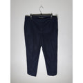 Talbots Navy Eyelet Cropped Pants Size 12