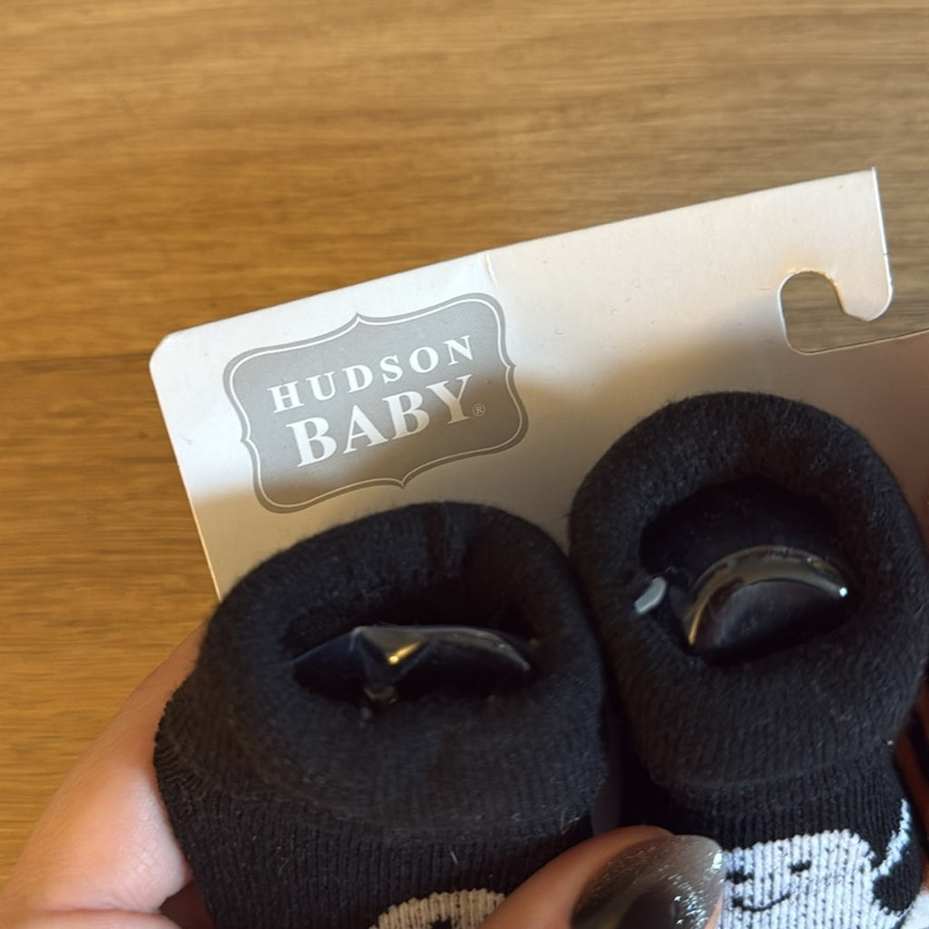 Hudson Baby Halloween Themed Bib and Sock Set NEW!!