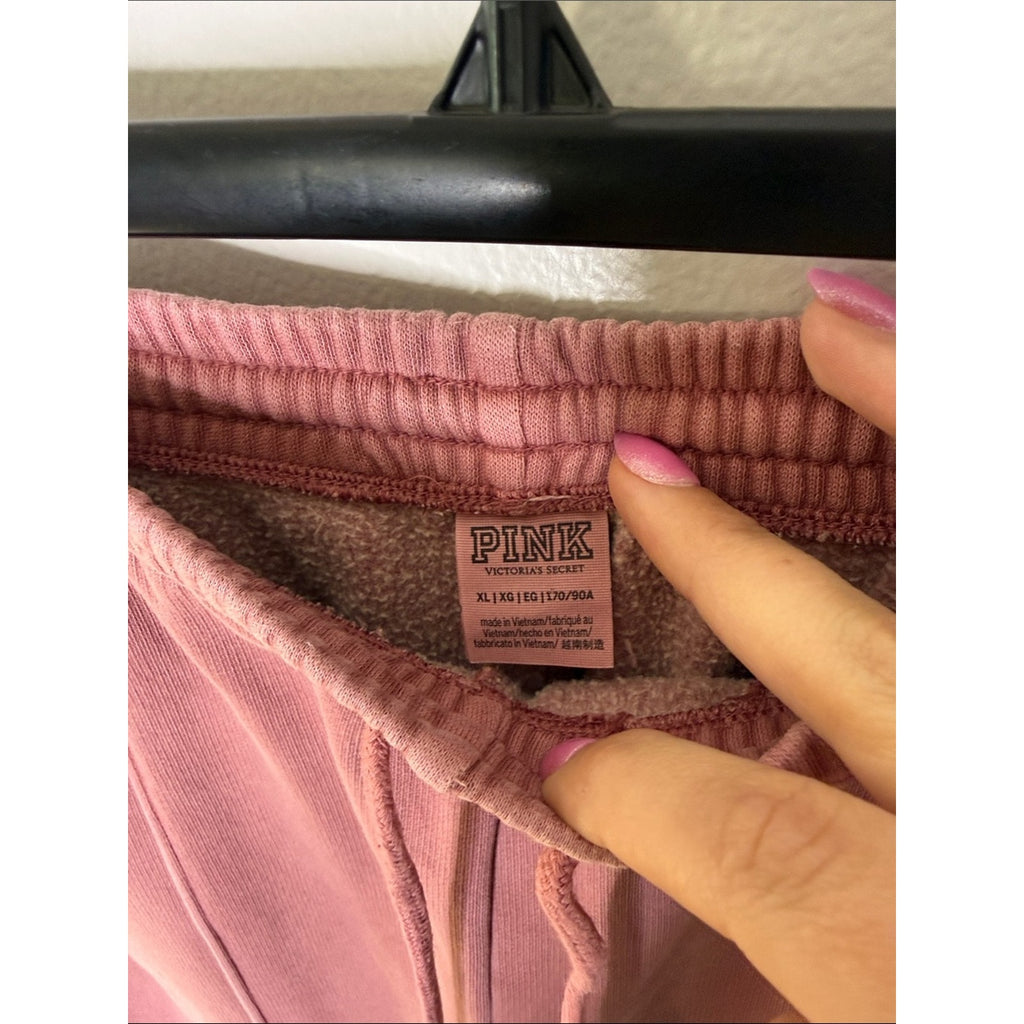 Victoria's Secret Dusty Rose Drawstring Sweatpants Size XL