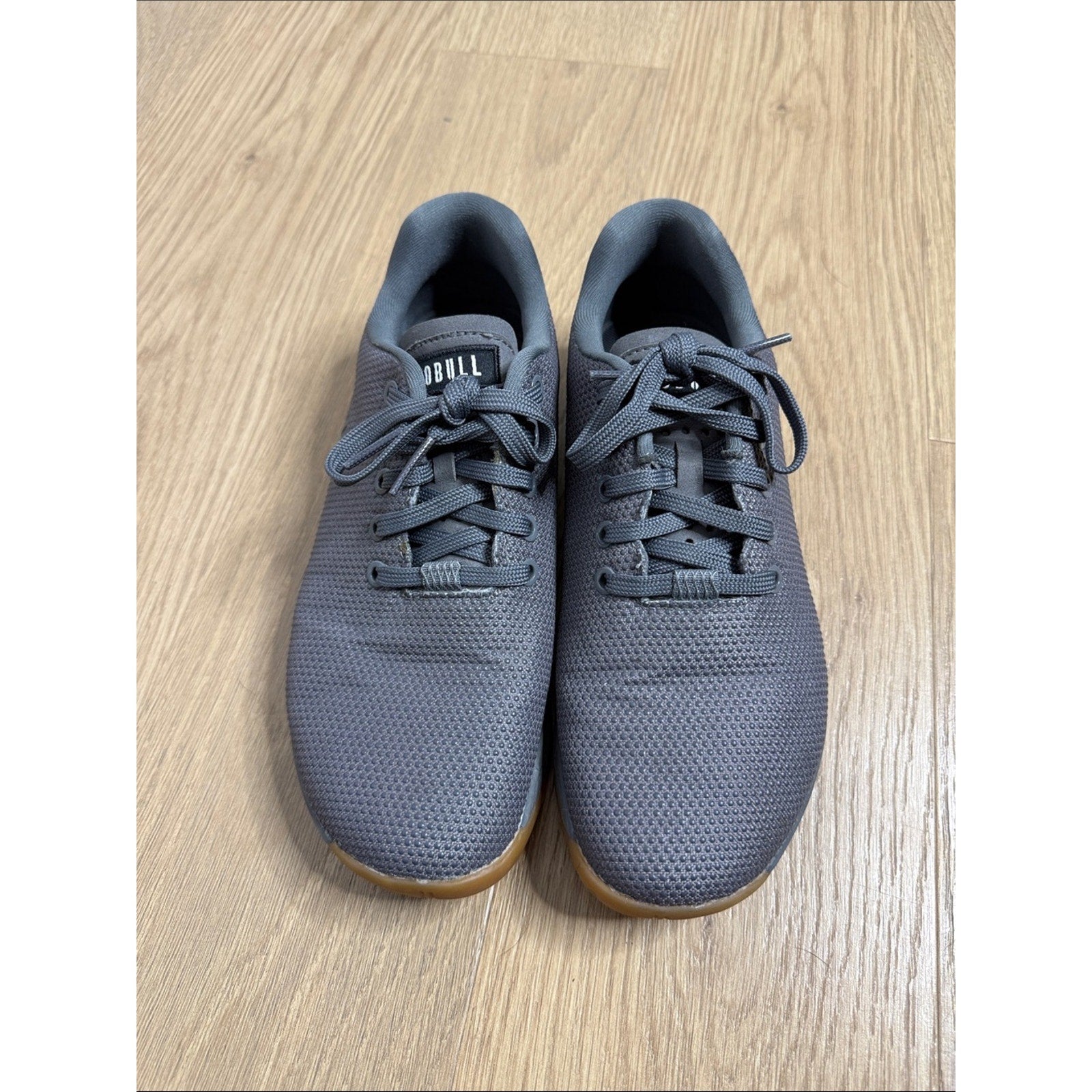 NOBULL Grey Textured Sneakers Size 9