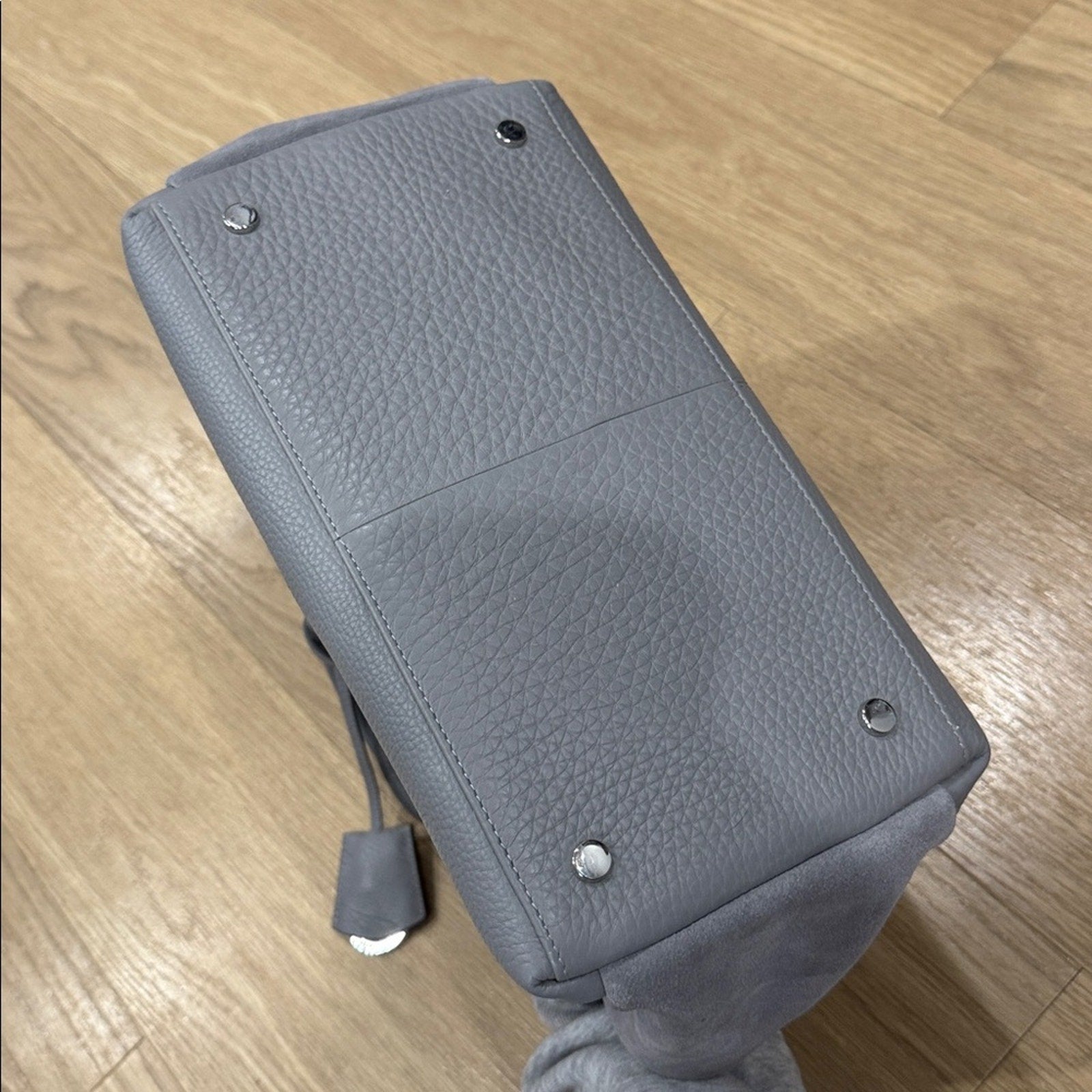 Radley London Hillgate Place Medium Multiway Leather Grab Bag in Grey