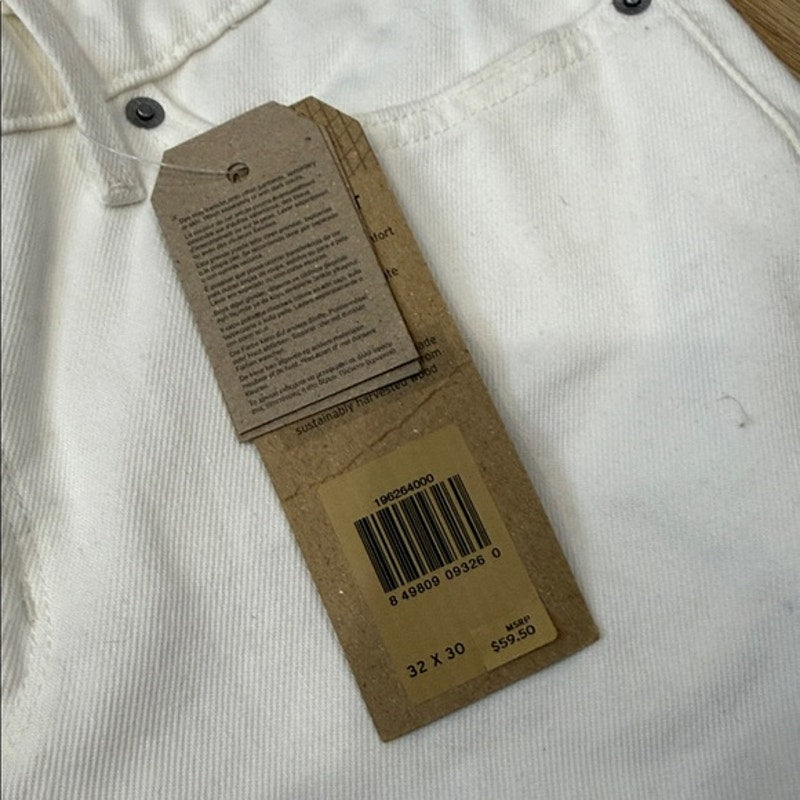 Levi's White Denim 311 Shaping Skinny Jeans Size 32 New!