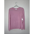 Nordstrom Dusty Rose Cashmere Crewneck Sweater Size XL NEW!