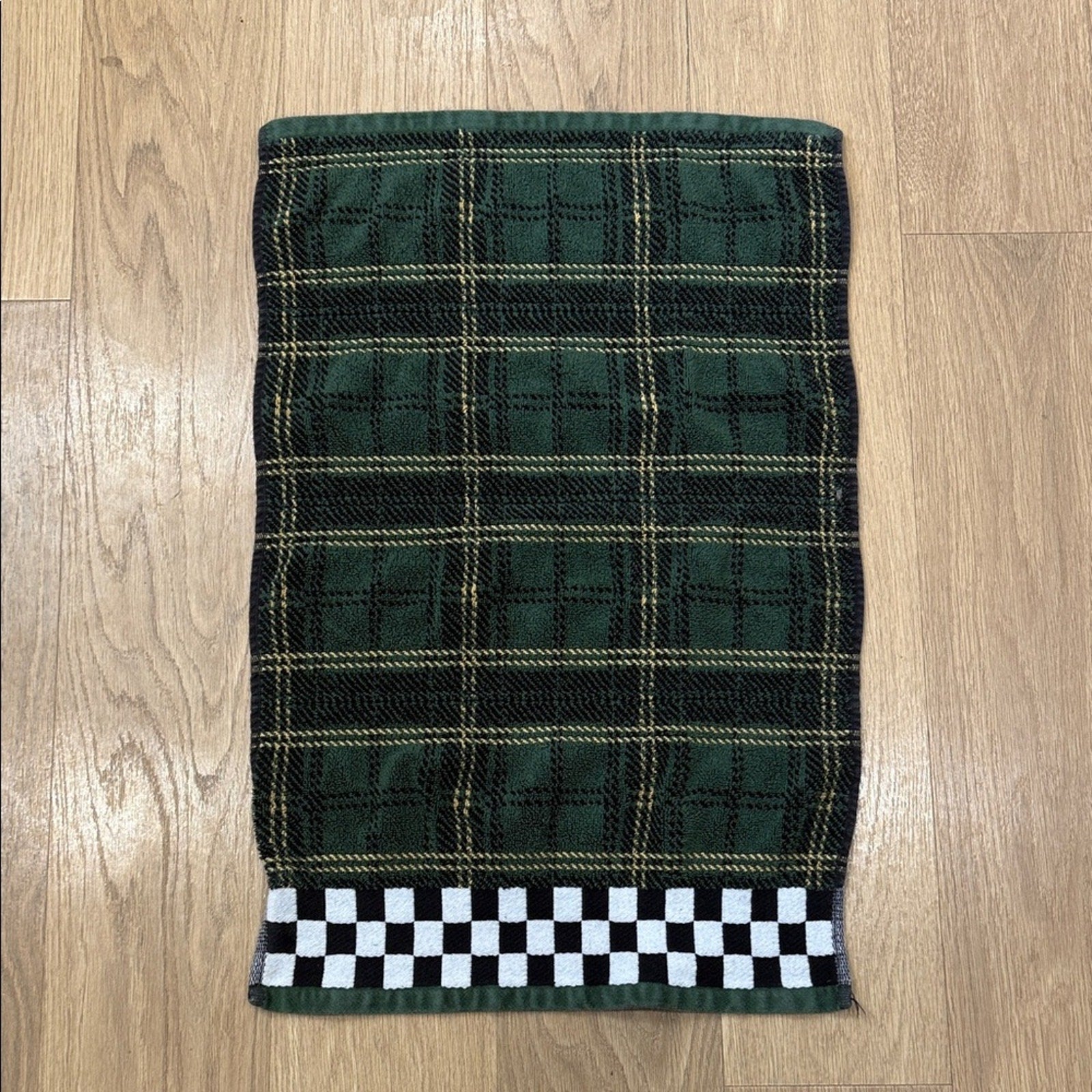 MacKenzie-Childs Evergreen Plaid Hand Towel