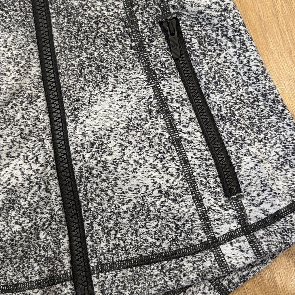 Lululemon Define Spray Jacquard Black White Colorway Luon Women's Jacket