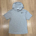 Nike Men's Gray Spotlight Short Sleeve Hooded Tee Size Small