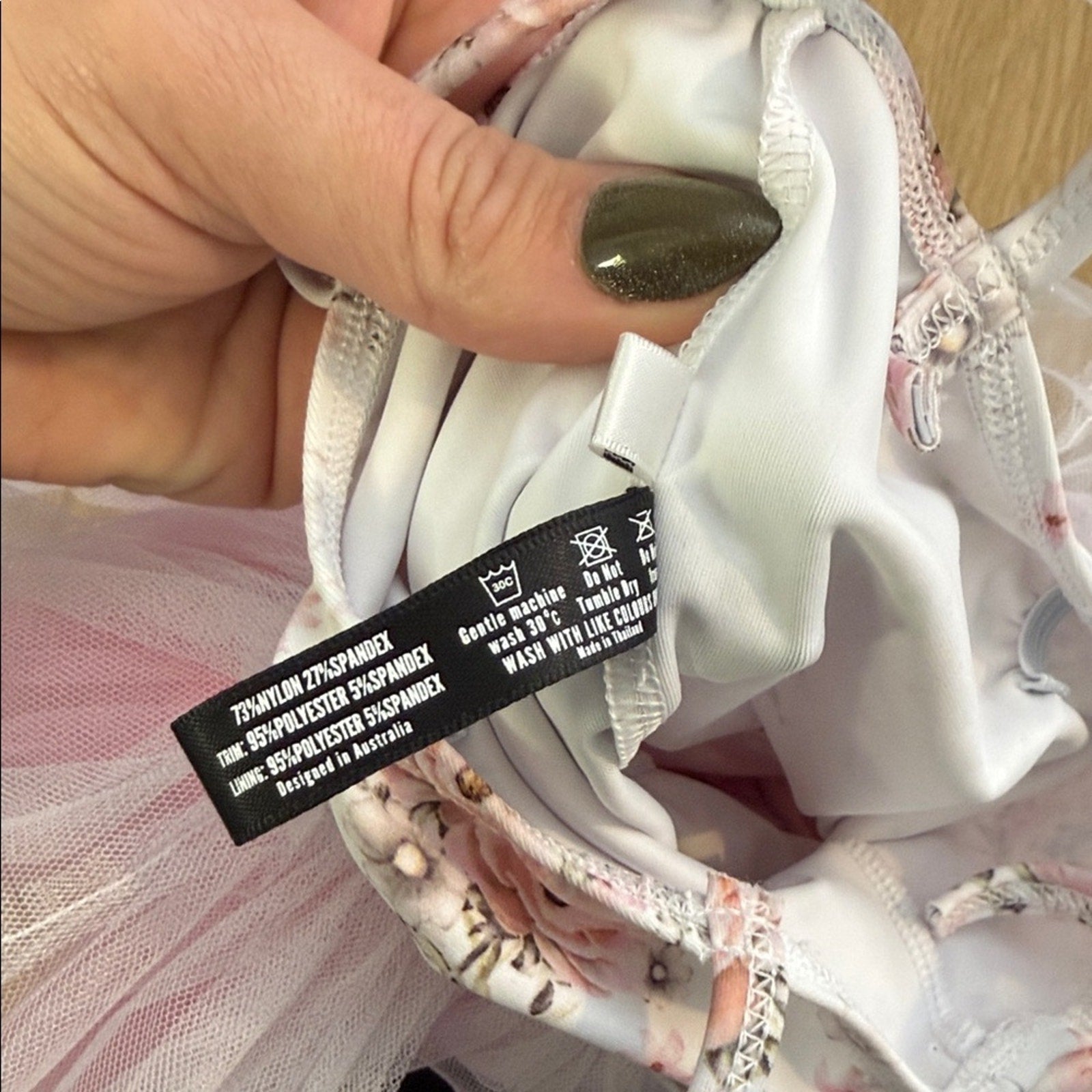 Danse De Paris Floral Pink Tutu Dress for Kids Size XS
