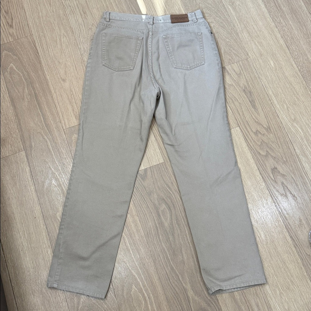 Lauren Ralph Lauren Beige Vintage Jeans Size 14
