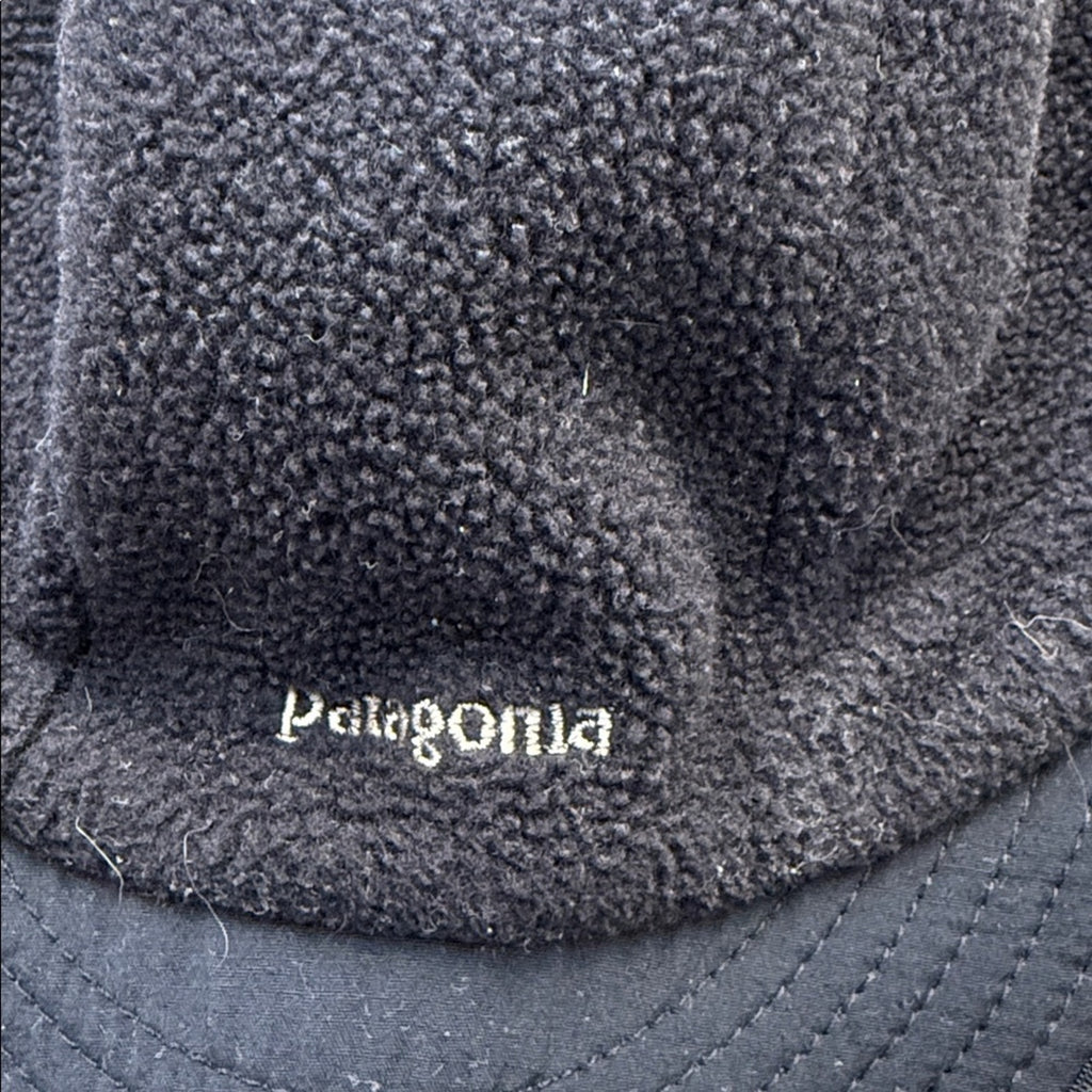 Patagonia Black Fleece Brimmed Hat - Size Large, Adjustable