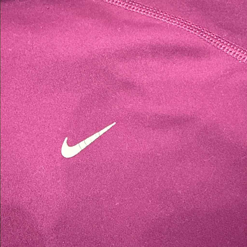Nike Dri-Fit Full Zip Athletic Jacket in Purple Size XL (16-18)