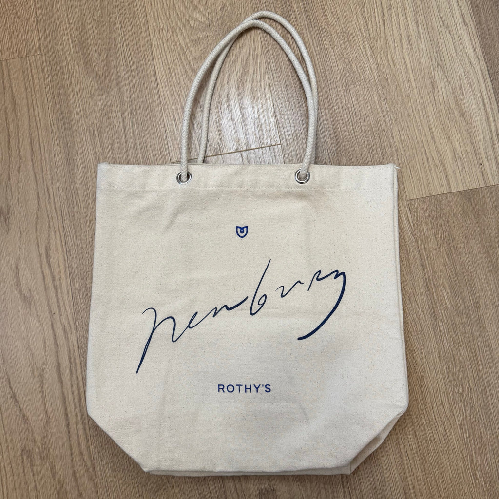 Rothy's Boston / Newbury Store Exclusive Canvas Rope Handled Tote Bag