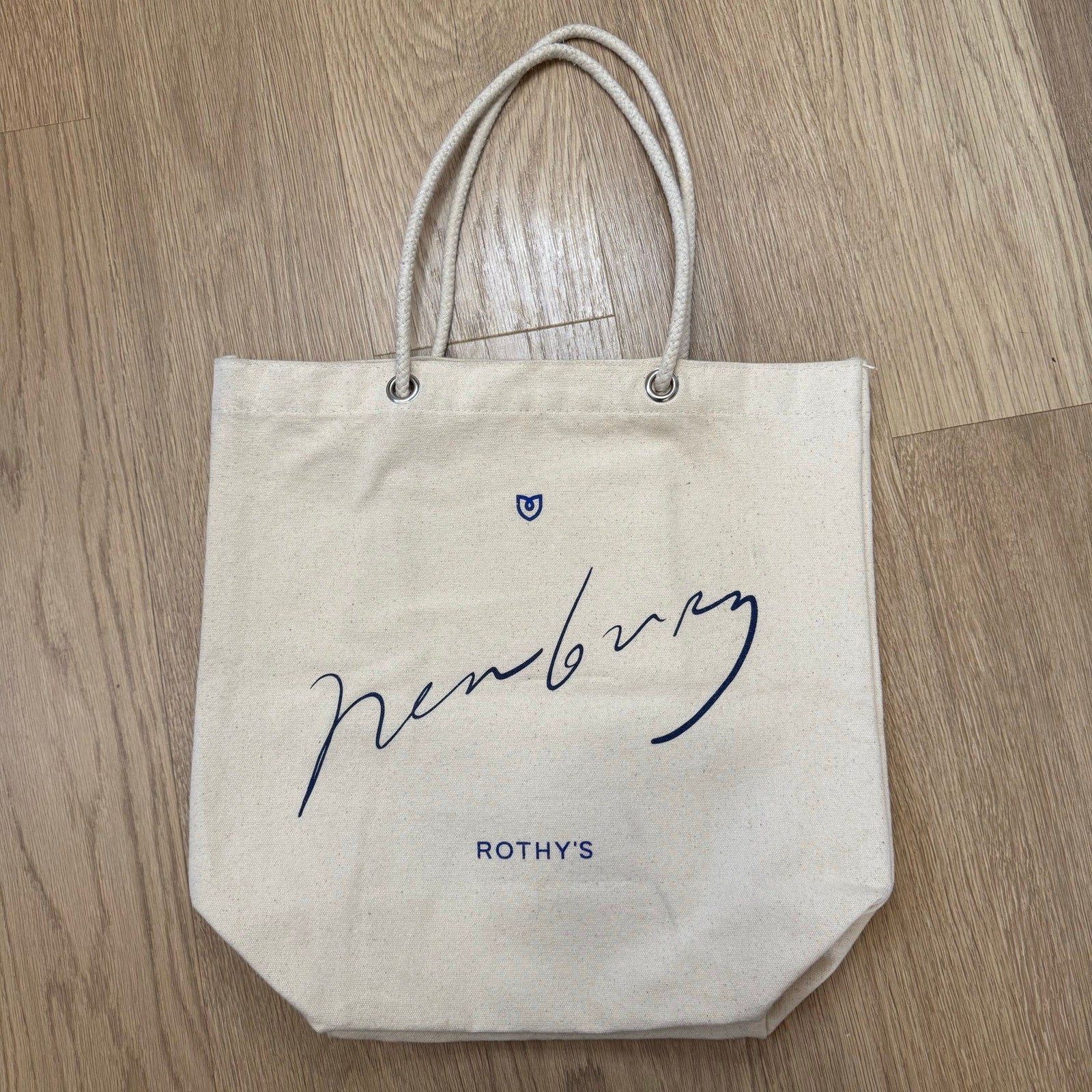Rothy's Boston / Newbury Store Exclusive Canvas Rope Handled Tote Bag