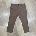 Ralph Lauren Tan Plaid Chino Pants Size 14 Petite