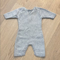 Bonpoint Kids 100% Cashmere One-Piece Playsuit - Heather Gray, Size 1
