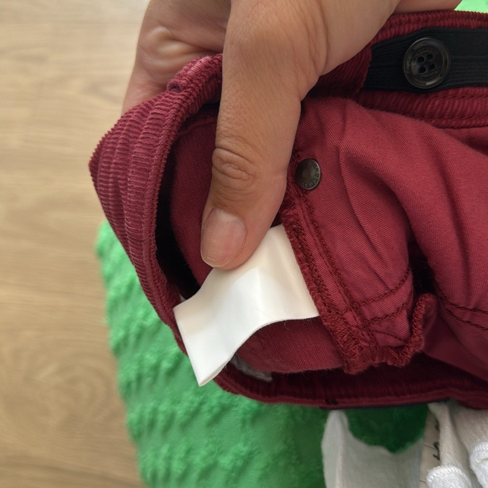 Burberry Children's Burgundy Corduroy Trousers - Size 4Y, Regular Fit